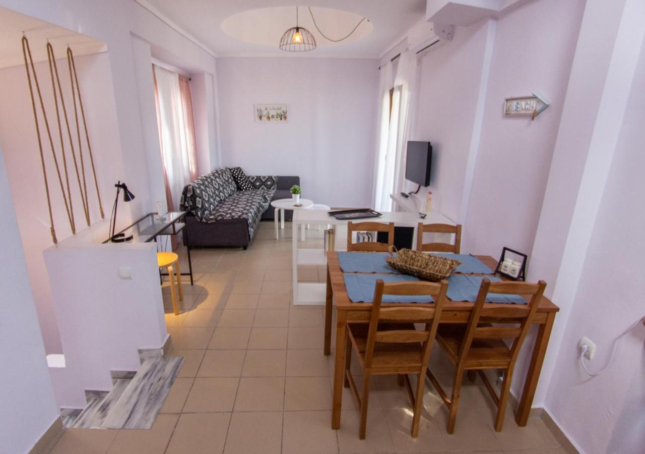 Beachfront Stylish Maisonette In Jeriszósz Kültér fotó