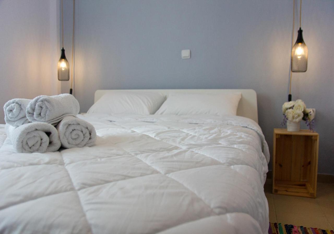 Beachfront Stylish Maisonette In Jeriszósz Kültér fotó